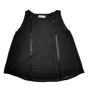 Elegant Black Sleeveless Top